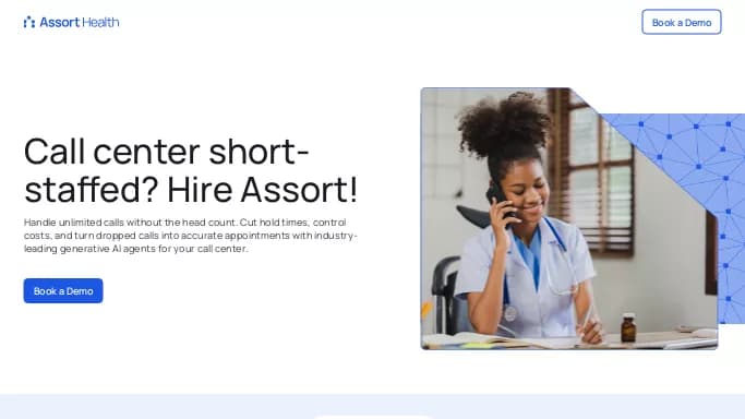 Assort Health — платная нейросеть   в медицине. 