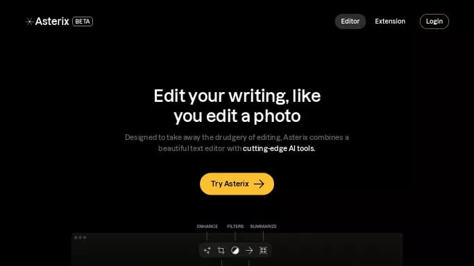 Asterix Writer — бесплатная нейросеть   для написания текста. 