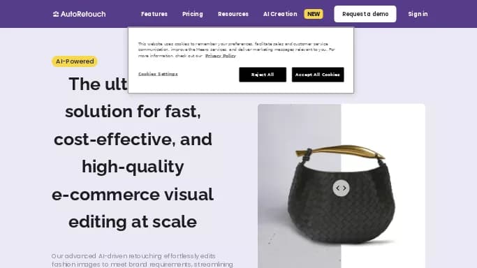 autoRetouch — платная нейросеть   для редактирования изображений. Бесплатная версия с ограниченным функционалом, есть платные тарифы.