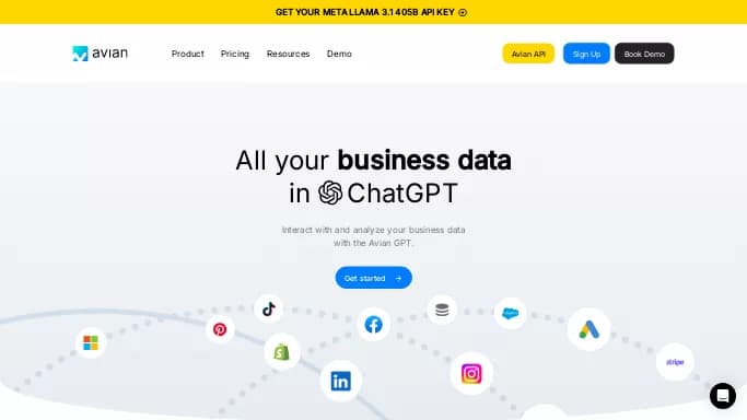 Avian ChatGPT Plugin — платная нейросеть   для маркетинга. 