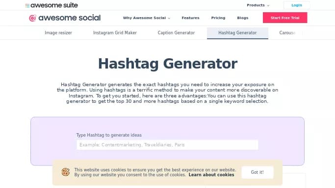 Awesome Suite — платная нейросеть   для SMM. 