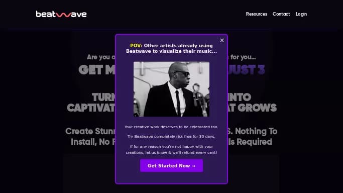 Beatwave — бесплатная нейросеть   для создания музыки,  для создания видео,  для развлечений. Бесплатная версия с ограниченным функционалом, есть платные тарифы.