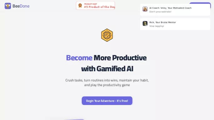 BeeDone — платная нейросеть   для развлечений,  в играх,  для повышения продуктивности, для помощи в автоматизации. 