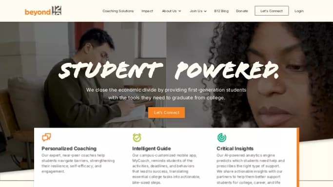 Beyond 12 — бесплатная нейросеть   для помощи в образовании. 