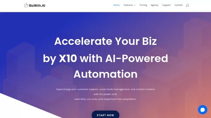 Bizwith.ai — бесплатная нейросеть  для помощи в автоматизации,  для маркетинга. Бесплатная версия с ограниченным функционалом, есть платные тарифы.