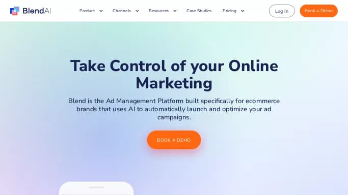 Blend AI — платная нейросеть   для маркетинга. 