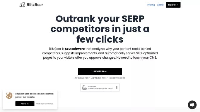 BlitzBear — бесплатная нейросеть   для копирайтинга. Бесплатная версия с ограниченным функционалом, есть платные тарифы.