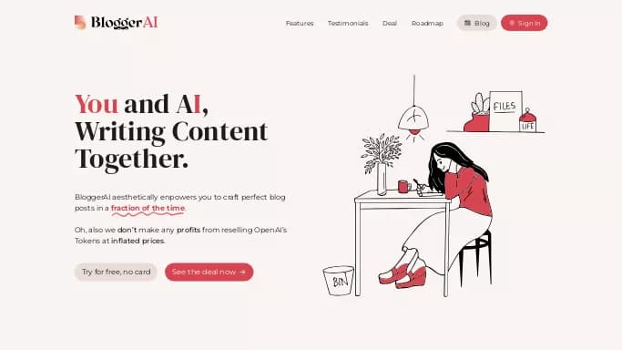 Blogger AI — платная нейросеть   для копирайтинга. Бесплатная версия с ограниченным функционалом, есть платные тарифы.