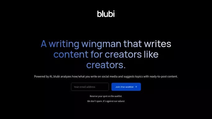 Blubli AI — платная нейросеть   — чат-бот,  для создания голоса. Бесплатная версия с ограниченным функционалом, есть платные тарифы.