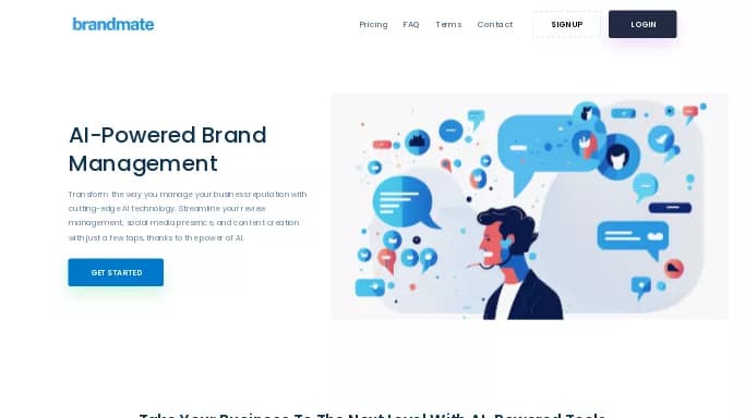 Brandmate AI — платная нейросеть   для маркетинга. Бесплатная версия с ограниченным функционалом, есть платные тарифы.