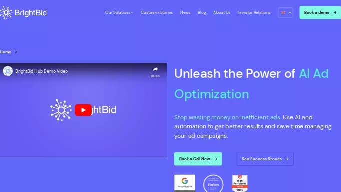 Brightbid — платная нейросеть   для маркетинга, , автономные ИИ (AGI). 