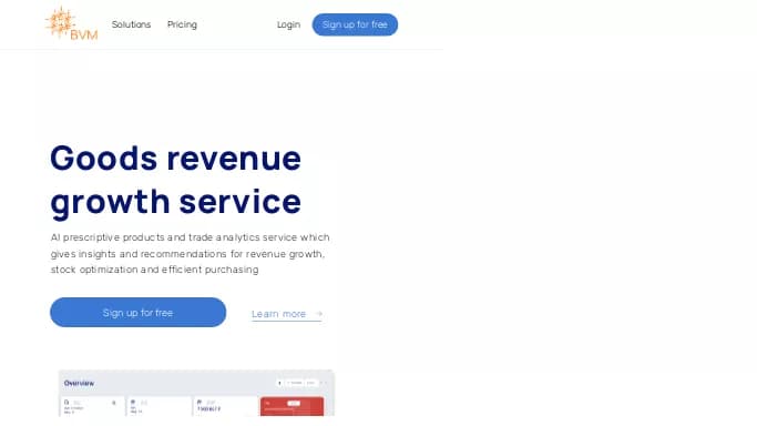 BVM — платная нейросеть   для маркетинга,  для работы с финансами. 