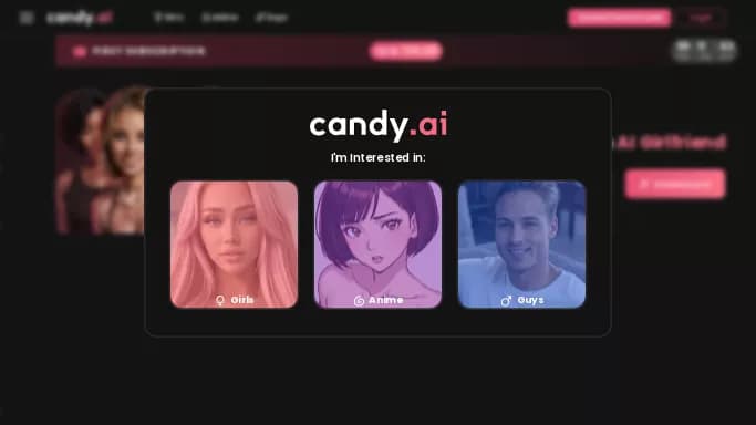 Candy AI — бесплатная нейросеть   для раздевания девушек (18+). Бесплатная версия с ограниченным функционалом, есть платные тарифы.
