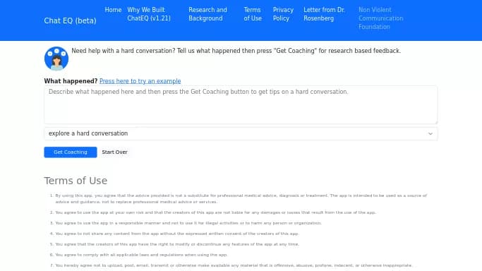 Chat EQ — бесплатная нейросеть   для научно-исследовательской деятельности. 