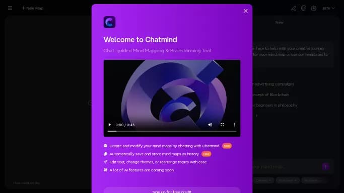 ChatMind — бесплатная нейросеть   для повышения продуктивности. 