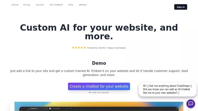 ChatShape — бесплатная нейросеть   для повышения продуктивности, для помощи в автоматизации. Бесплатная версия с ограниченным функционалом, есть платные тарифы.
