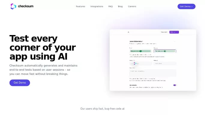 Checksum — платная нейросеть   для разработки программного обеспечения. 