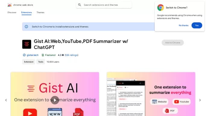 Gist AI — бесплатная нейросеть   для суммаризации текста,  для повышения продуктивности,  для помощи в образовании. 