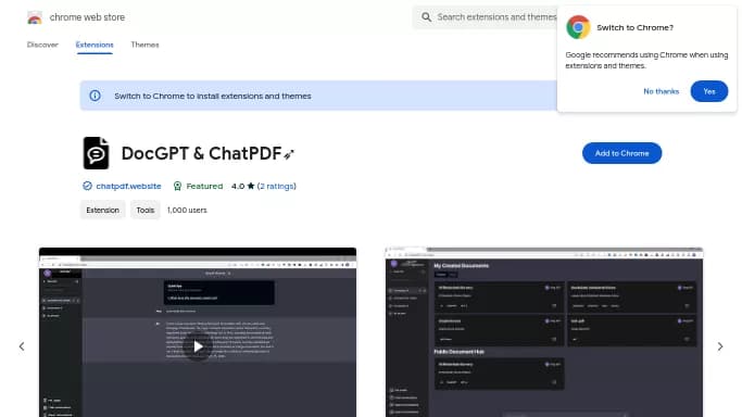 DocGPT — бесплатная нейросеть  , расширения ChatGPT,  для таблиц и PDF. 