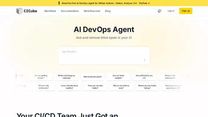 CICube — бесплатная нейросеть   для разработки программного обеспечения, для помощи в автоматизации,  для маркетинга. Бесплатная версия с ограниченным функционалом, есть платные тарифы.
