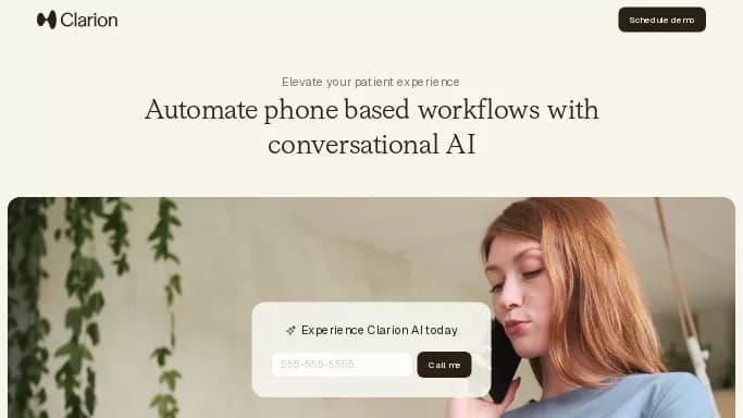 Clarion — платная нейросеть  для помощи в автоматизации,  для маркетинга,  в медицине. 