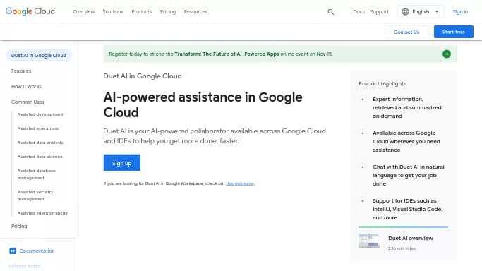 Duet AI by Google — бесплатная нейросеть  undefined. 