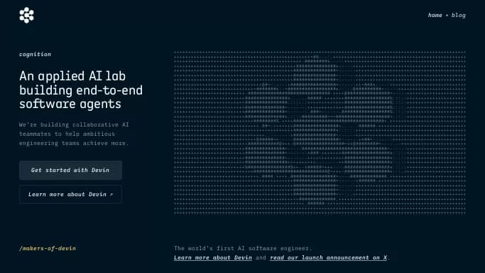 Cognition AI — платная нейросеть   для разработки программного обеспечения. 