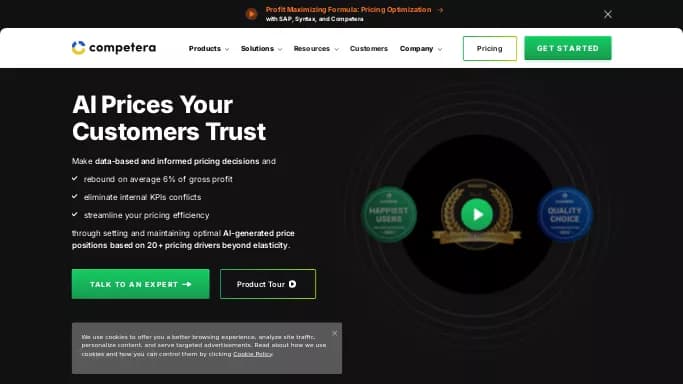 Competera — платная нейросеть   для маркетинга. 