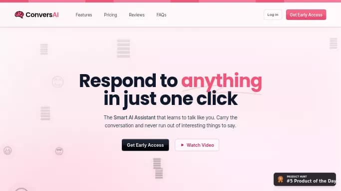 ConversAI — платная нейросеть   для повышения продуктивности. Бесплатная версия с ограниченным функционалом, есть платные тарифы.