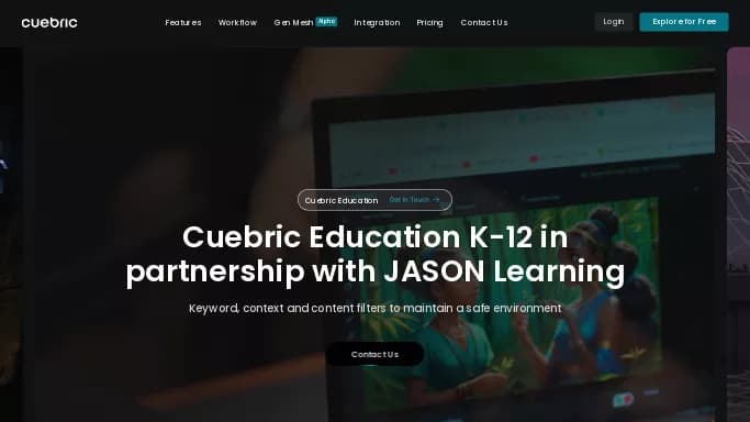 Cuebric — платная нейросеть   для создания изображений,  для создания видео. 