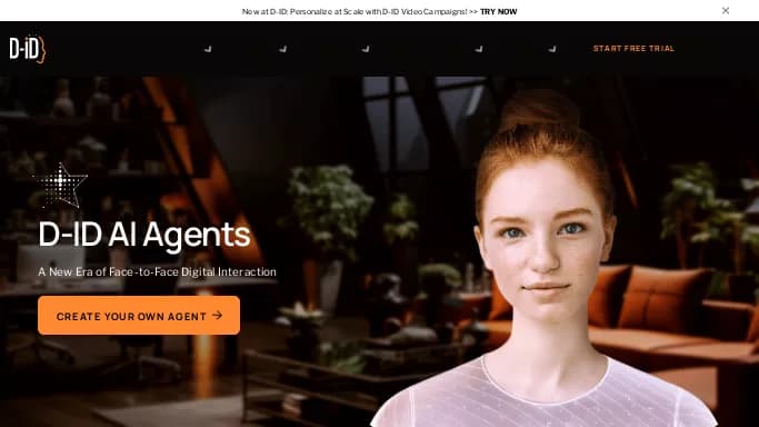 D-iD AI Agents — платная нейросеть  , автономные ИИ (AGI). 