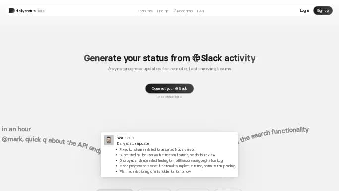 Dailystatus — платная нейросеть   для маркетинга,  для повышения продуктивности. 