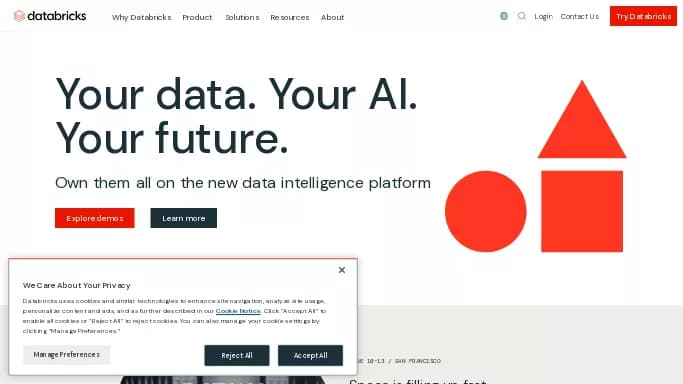 Databricks — платная нейросеть   для маркетинга,  — чат-бот,  для анализа данных,  для разработки программного обеспечения. Бесплатная версия с ограниченным функционалом, есть платные тарифы.