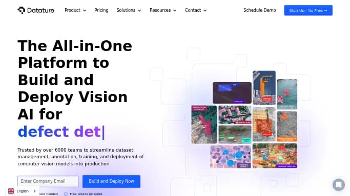 Datature — бесплатная нейросеть   для no Code/Low Code разработки,  для научно-исследовательской деятельности,  для помощи в образовании. Бесплатная версия с ограниченным функционалом, есть платные тарифы.
