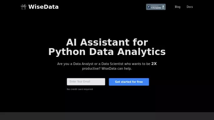 WiseData — бесплатная нейросеть   для разработки программного обеспечения,  для анализа данных,  для таблиц и PDF. 