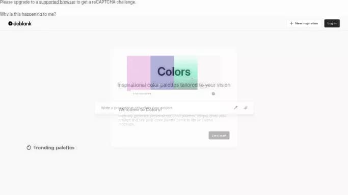Colors by Deblank — бесплатная нейросеть   для создания изображений,  для дизайна. 
