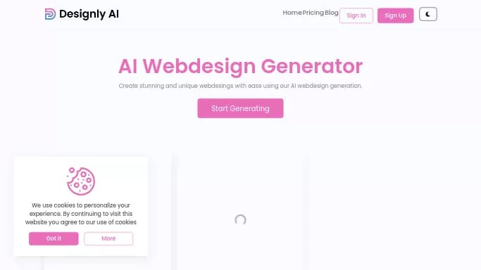 DesignlyAI — бесплатная нейросеть   для дизайна. Бесплатная версия с ограниченным функционалом, есть платные тарифы.