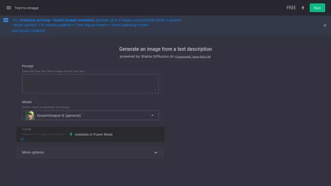 Dezgo — бесплатная нейросеть   для создания изображений. 