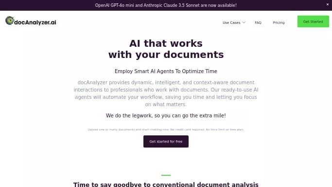 DocAnalyzer — бесплатная нейросеть   для научно-исследовательской деятельности. 