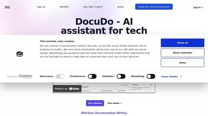 DocuDo — бесплатная нейросеть   для написания текста. 