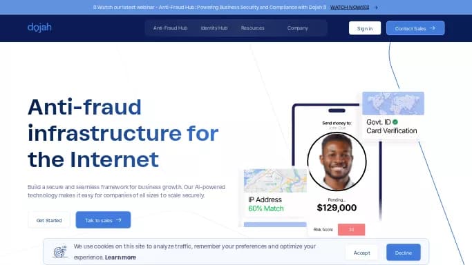 Dojah — платная нейросеть   для работы с финансами. 