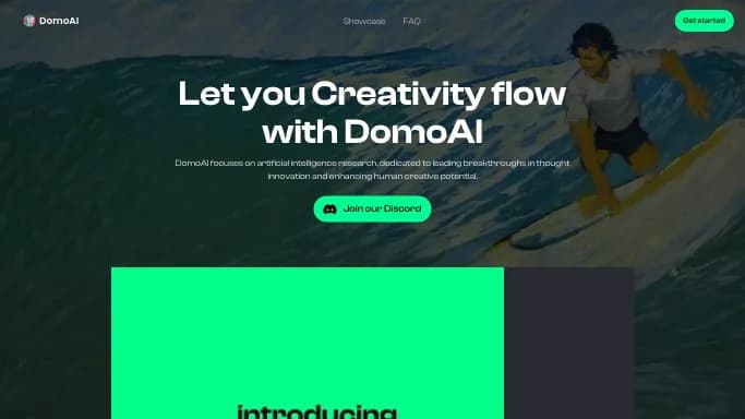 DomoAI — платная нейросеть   для создания изображений,  для создания аватаров и цифровых 3D персонажей,  для редактирования изображений. 