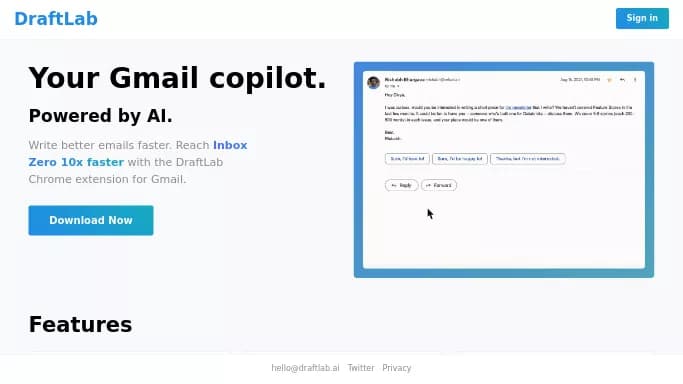 DraftLab — бесплатная нейросеть . Бесплатная версия с ограниченным функционалом, есть платные тарифы.