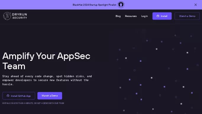 Dryrun Security — платная нейросеть   для разработки программного обеспечения. 