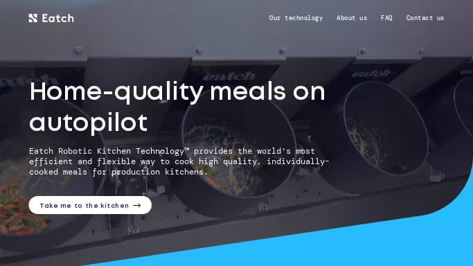 Eatch Technologies — платная нейросеть  в робототехнике и различных устройствах. Бесплатная версия с ограниченным функционалом, есть платные тарифы.