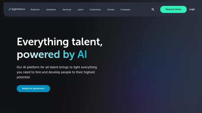 Eightfold — платная нейросеть   помогающие в управлении персоналом. Бесплатная версия с ограниченным функционалом, есть платные тарифы.