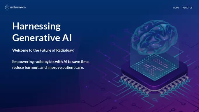 Endimension — платная нейросеть   в медицине. 