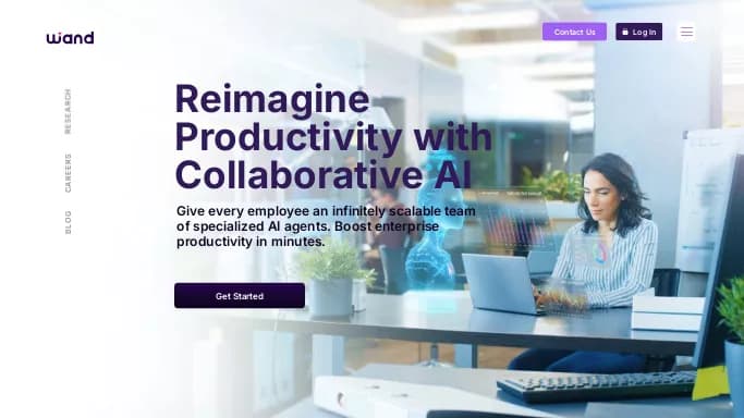 Wand Enterprise — платная нейросеть  , автономные ИИ (AGI). 