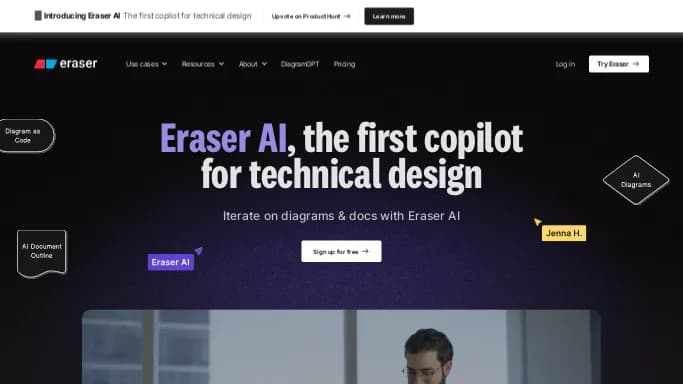 Eraser AI — платная нейросеть   для дизайна. 