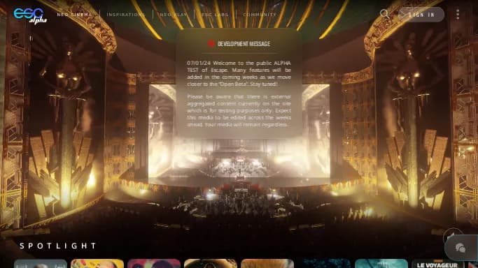 Escape AI — бесплатная нейросеть   для развлечений,  для создания видео. 